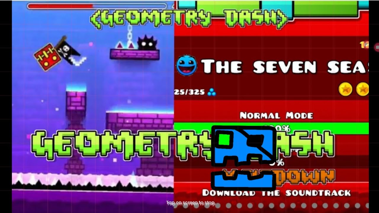 geometry dash meltdown the seven seas (geometry dash) - YouTube