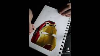 Drawing Iron Man - Speed Drawing