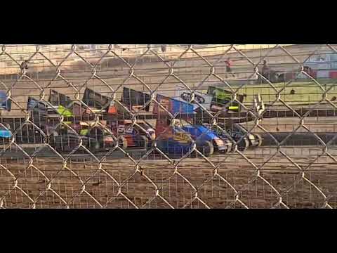 Blayden Graham at Delta Speedway 2021 Heat Race