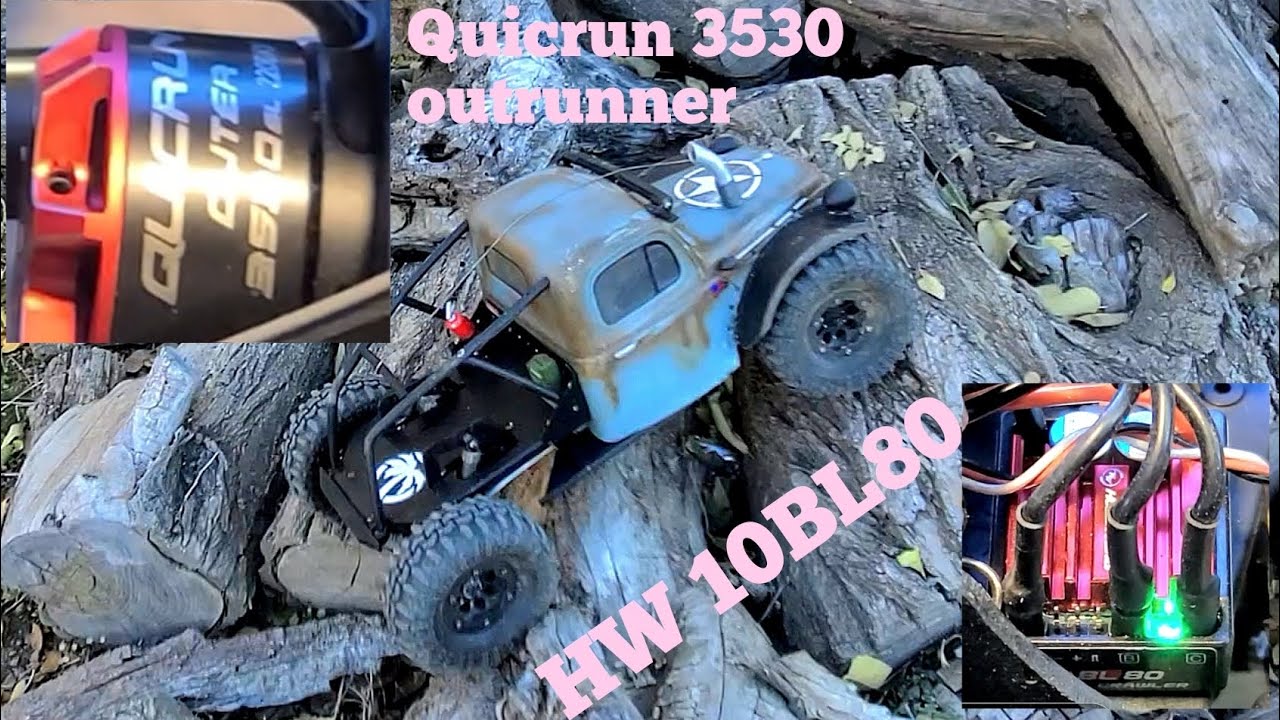  HW Quicrun 10BL80 & 3530 Tuned; Punch, FOC/SINE & 8.4 BEC