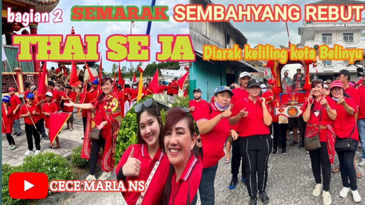 Semarak Sembahyang Rebut, Tradisi Tionghoa di Belinyu-Bangka: cece Maria NS