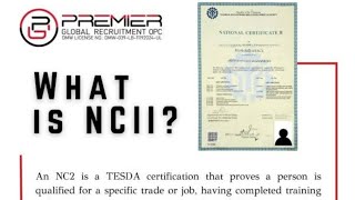 Diploma vs. NC2 TESDA CERTIFICATE 