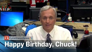 John Stehr wishes Chuck Lofton a happy 60th birthday