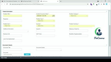 Live Procedure - How to Submit Query in ICAI Self Service Portal (SSP) - CA Students - FinCourse
