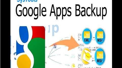 SysTools Google Apps Backup Tool