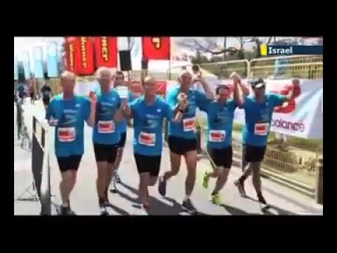 Ron Jacobsohn Joins Israel's Political Elite at the Jerusalem Marathon