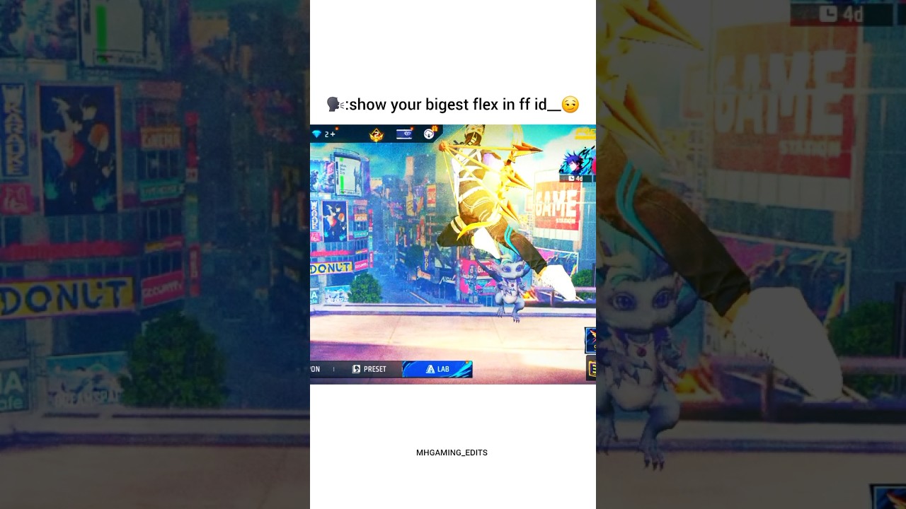 my biggest flex in ff id__😎😎 