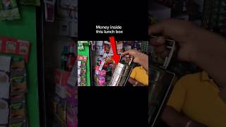 Crazy wallet prank 🤣 #shorts #biscuitwallet #walletprank #motovlog #india