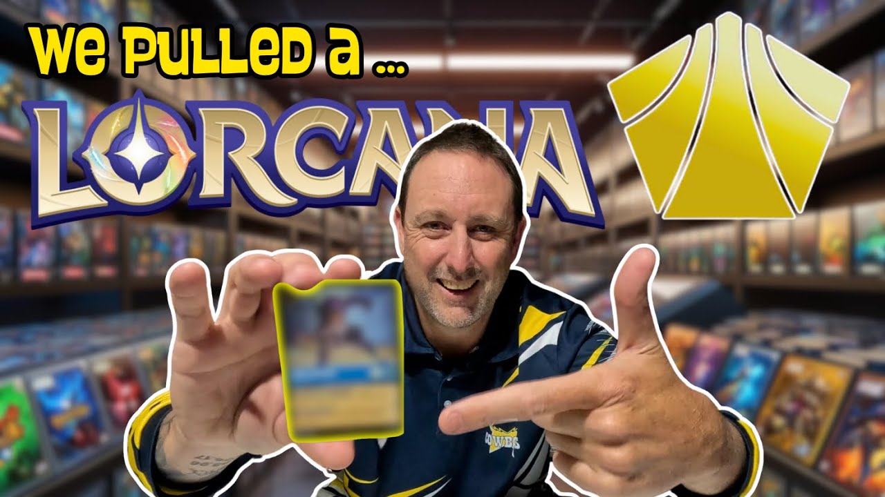 Unbelievable! Legendary Card Pull from Lorcana Booster Pack!