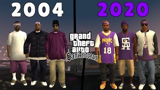 Как изменилась банда Ballas за 16 лет? (GTA San Andreas Моды)