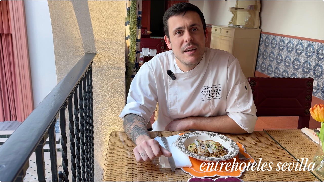 Samuel Ruiz - Chef del Hotel Cristine Bedfor Sevilla