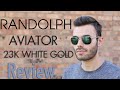 Randolph AVIATOR Cobalt 23K WHITE GOLD Review
