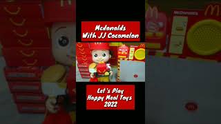 Mcdonalds Let's Play Happy meal Toy 2022 with JJ #cocomelon  #mcdonaldsjapan #happymeal2022