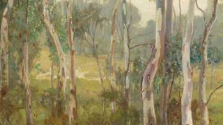 31 178297 - Hans Heysen 'The saplings' 1904--06