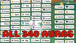 How to Get ALL 340 AURAS in AURA CRAFT [ ALL RECIPES ] ROBLOX screenshot 5