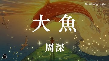 【Hi-Res無損】周深 - 大魚『看你飛遠去看你離我而去 原來你生來就屬於天際』🎵動態歌詞Lyrics🎵