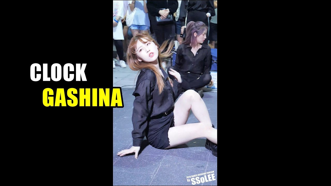 [4K] 클락 (지은, CLOCK) - 가시나 (선미) @ 190817 홍대 거리공연 직캠 By SSoLEE