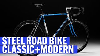 How to build your STEEL ROAD BIKE from a CLASSIC FRAME and MODERN COMPONENTS