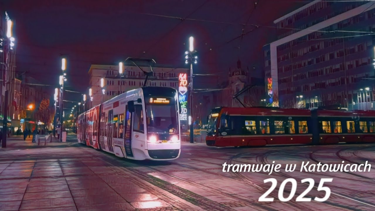 Nocne tramwaje w Katowicach 2025
