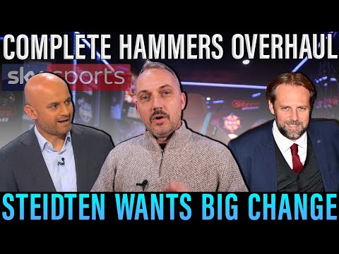 Sky Sports: Steidten wants big change at West Ham | Hammers want head coach after Moyes leaves