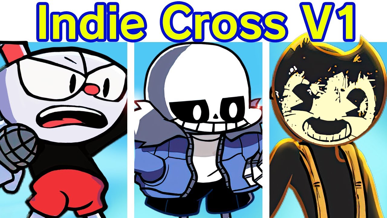 Playable Indie Cross Bendy [Friday Night Funkin'] [Requests]