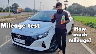 The all new I20 sportz petrol variant mileage test | new model 2021 |