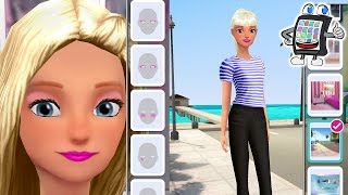 BARBIE FASHION CLOSET App deutsch | MAKE UP + OUTFIT aussuchen | Puppe schminken + Haare machen screenshot 5