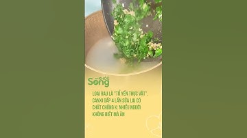 Loại Rau Giàu Canxi Gấp 4 Lần Sữa #dinhduong #dsdaiminh #shorts #health