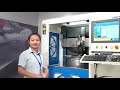 What are the advantages of vertical alloy wheel repair lathe machine DCM32P?