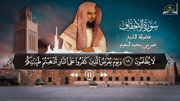 سورة الاحقاف للشيخ عمر بن محمد النعيم
