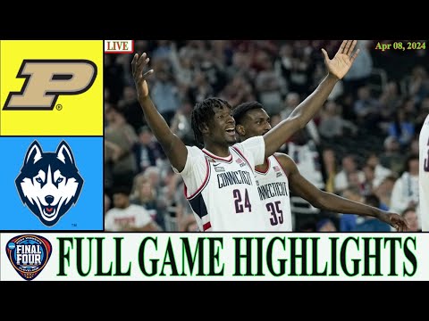 UConn vs Purdue HIGHLIGHTS | Apr 08,2024 |NCAA Men's Basketball Championship | National Championship