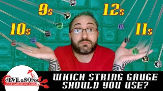 The REAL Difference Between 9s 10s and 12s on Guitar!