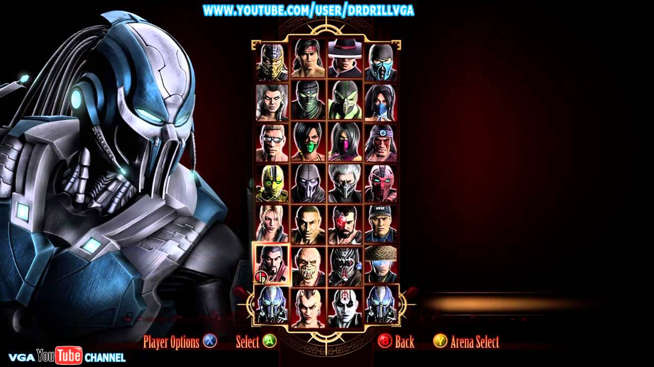 Mortal Kombat 9 - Character Selection Art