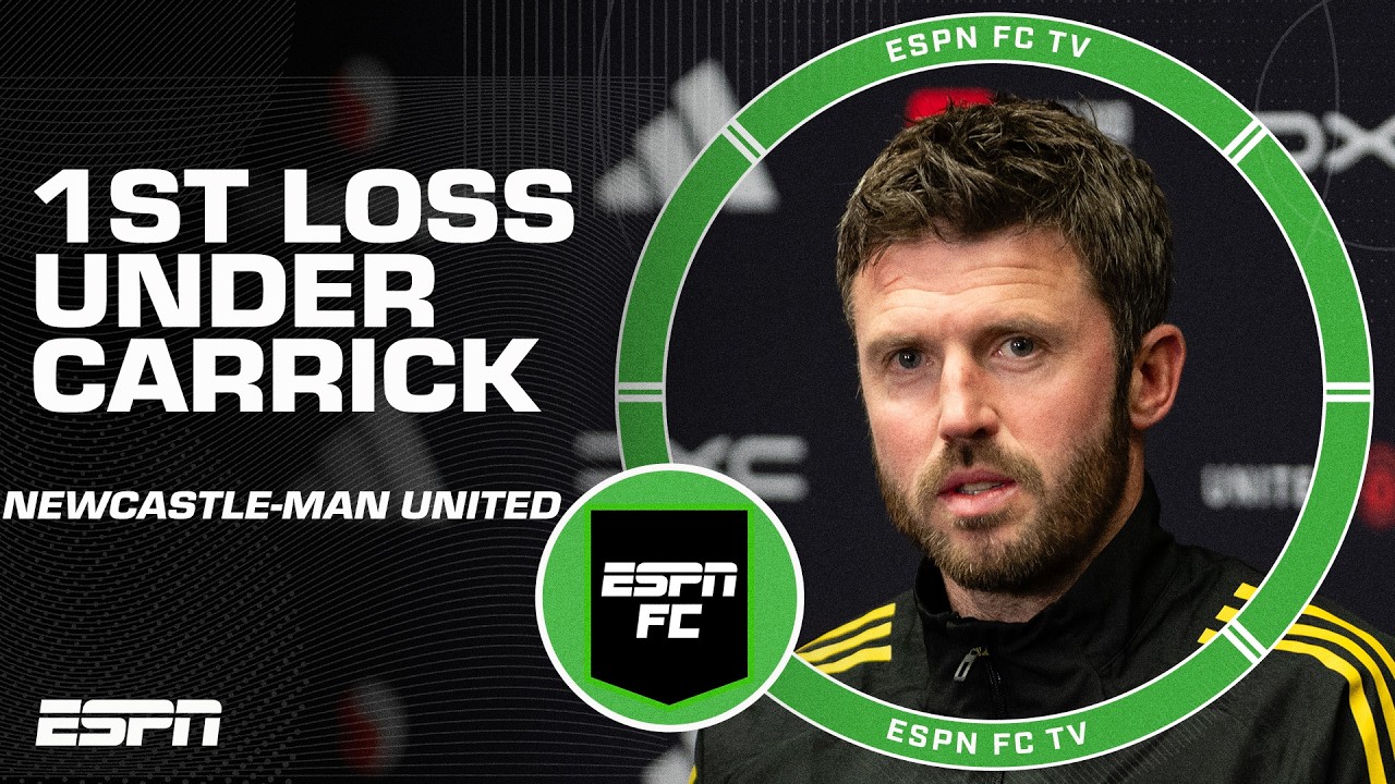 BIG 3 POINTS LOST for Manchester United in FIRST LOSS under Michael Carrick 😧 | ESPN FC