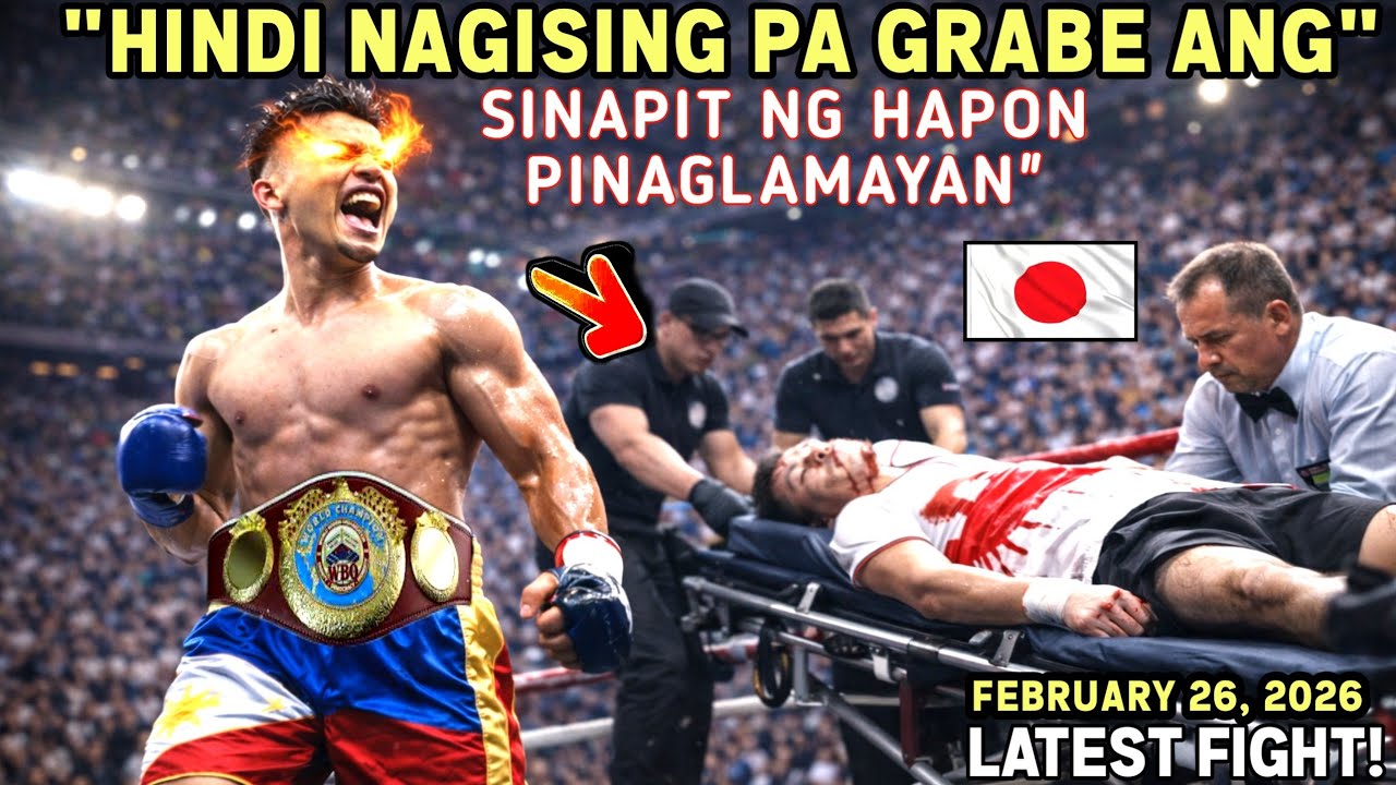 LATEST FIGHT 26, 2026: GRABE ITO HAPON! Round 1 Pinaglamayan Sa Bagsik Ng Pinoy!