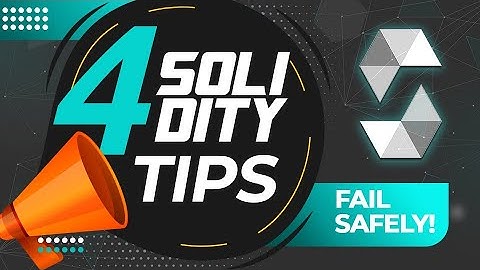 4 Fail Safe Strategies For Solidity Smart Contracts