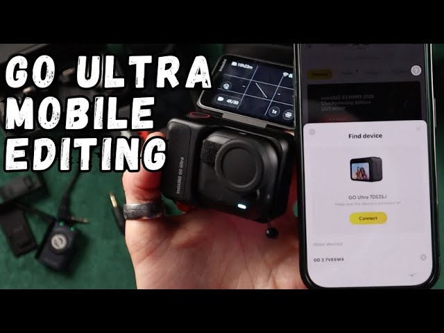 Insta360 Go Ultra - Mobile Editing Demo