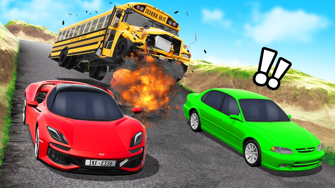 EXTREME DOWNHILL RACING in BeamNG!