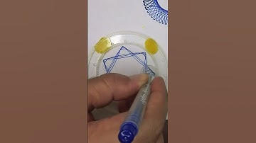 SuperSpirograph - How many rotations did the pen make in total? 🤔#shorts #Spirograph #satisfying