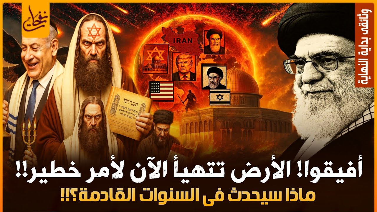 افيقوا فالارض تتهيأ الان لأمر خطير بدأت أحداث نهاية الزمان تحدث واقتربت نهاية العالم وقيام الساعة