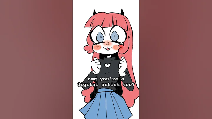 when an artist meets an “AI artist” #animation #art #artist