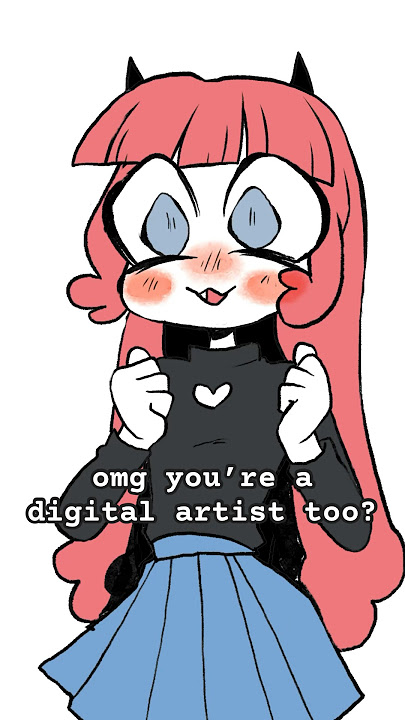 when an artist meets an “AI artist” #animation #art #artist
