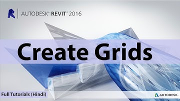 02-How To Create Grids In Autodesk Revit In | Hindi | Urdu |
