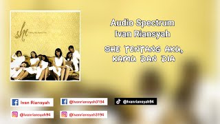 SHE - Tentang Aku, Kamu & Dia Audio Spectrum