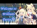 [Azur Lane Character song] : Welcome To Brilliant Party☆ Piano Arrangement