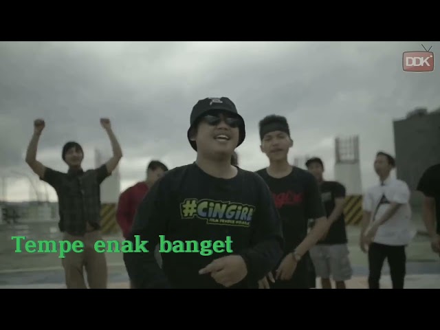 TEMPE enak banget #CINGIRE lirik dan video class=