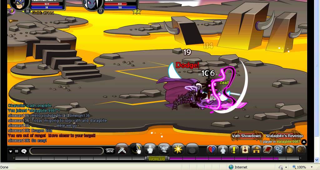 Sloling Vath and Stalagbite. (slimman136)