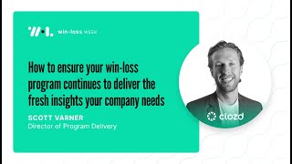 Is Your Win-Loss Program Stale? How to Keep Insights Fresh