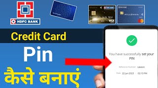 Hdfc bank credit card pin set | Hdfc bank credit card pin kaise banaye screenshot 4