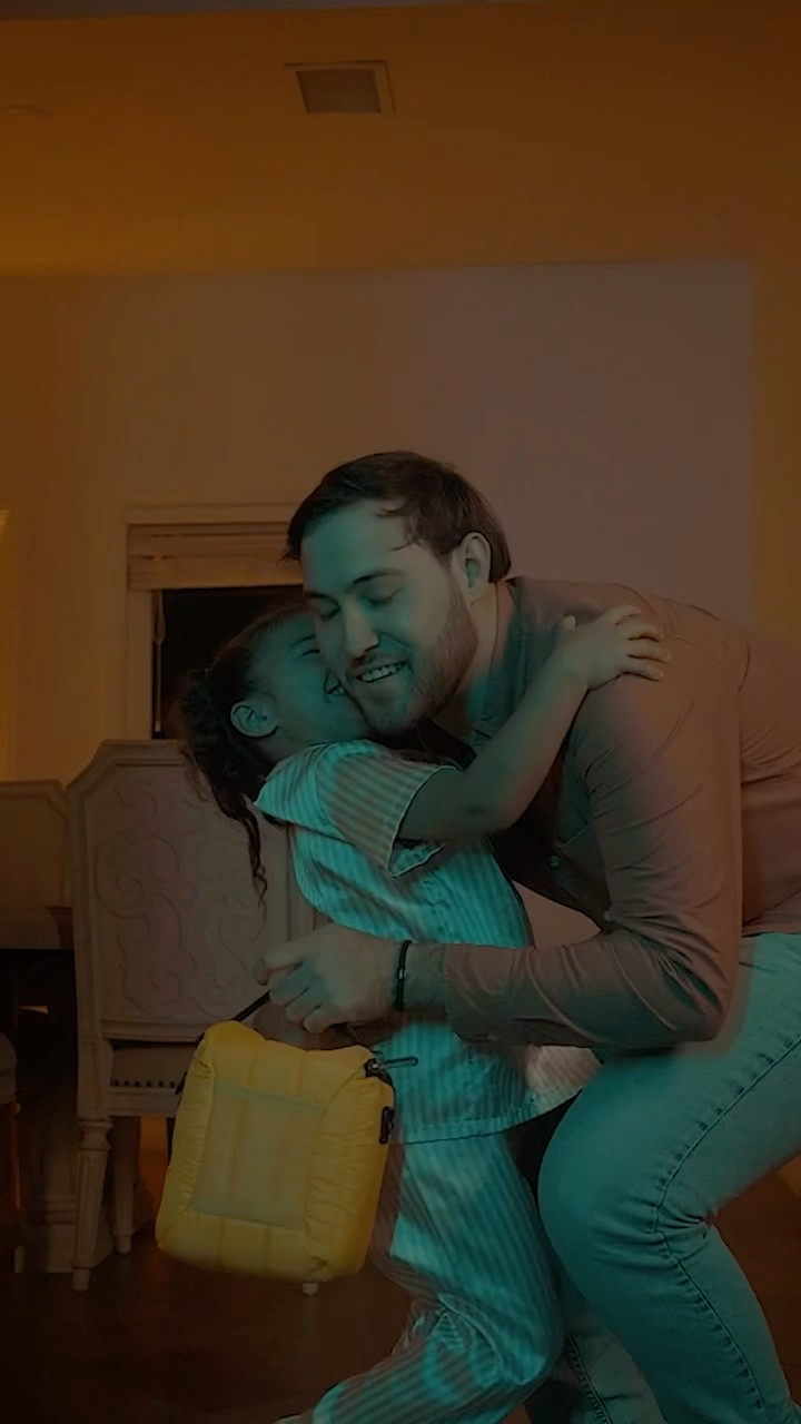 Con la ilusión de que nada les falte a mis hijos #elsueñoamericano